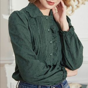 Simple Retro Blouse